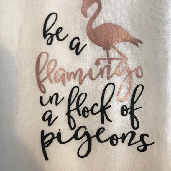 Flamingo Flour Sack Towels - Picture 3 of 3